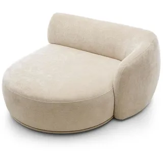 Furnlux Modulsofa Nobo Beige 144x147x75 cm , Textil , 144x75x147 cm , Wohnzimmer, Sofas & Couches, Sofas