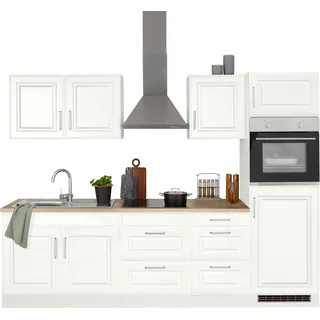 kochstation Küchenzeile KS-Stockholm 270 cm weiß