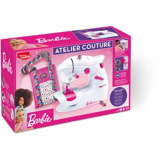 Maped CREATIV Design-Atelier inkl. Nähmaschine -Komplettset für Anfänger - mit Sicherheitssystem - ab 8 Jahre - Barbie
