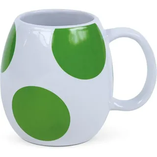 Pyramid Yoshi Egg 3D Kaffeetasse 0,315 l Weiß