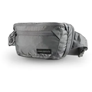 Eberlestock Bando Bag – Taktische Herren-Bauchtasche mit verstellbarem Hüftgurt, Reißverschlusstaschen, kompakte, leichte Gürteltasche, Grau, Standard, Bauchtasche