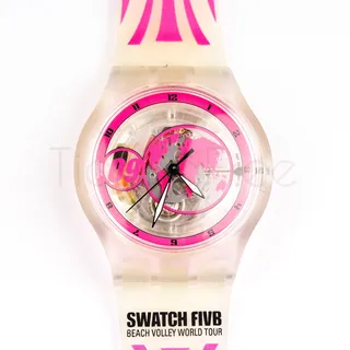 SWATCH ACCESS 2009 - SUMK105 - Earth Line ( Fivb World TOUR) - Neu