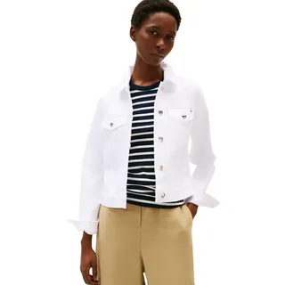 Tommy Hilfiger Ww0ww44374 Slim fit Jeansjacke - TH Optic White - 36,