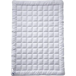 billerbeck Bettdecke E48 Kairo - Sommerdecke – 155 x 220 cm kühlende Decke mit 60 % Kamelhaar 40 Schurwolle