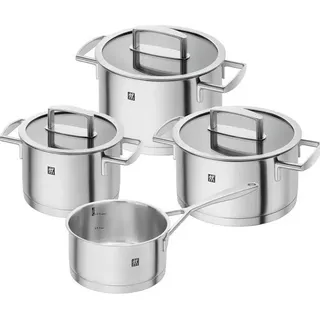 Zwilling Vitality Topf-Set 4-tlg. 2x Kochtopf + Bratentopf + Stieltopf