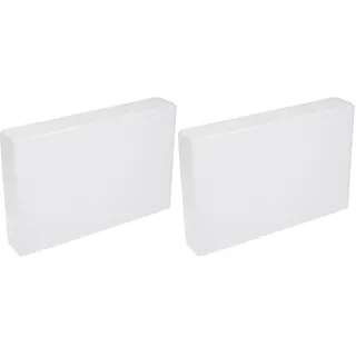 Decora 0173926 TORTEN-Dummy, RECHTECKIG, AUS STYROPOR 20X30X5H cm (Packung mit 2)