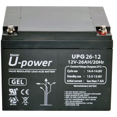 Master U-Power Battery UPG Blei-Gel 26 Ah 12 V