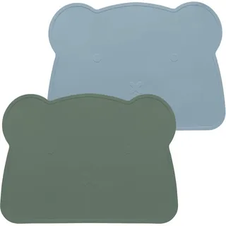 Kinder Silikon Platzset Bär Rutschfest BPA Frei Abwaschbar