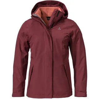 3in1 Jacket Partinello Damen dark burgundy 40