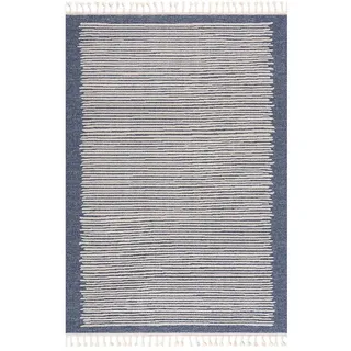 Carpet City Teppich »Art 2231« rechteckig 7 mm Höhe Läufer, Kurzflor, mit Kettfäden, Streifen-Muster