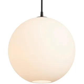 Belid Hängeleuchte , Opal, Schwarz , Metall, Glas , rund , 39.4 cm , Ce , Lampen & Leuchten, Leuchtenserien