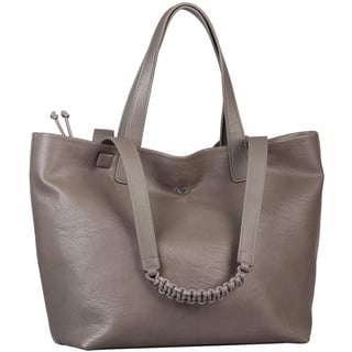 Tom Tailor TOM TAILOR- Lani, Damen, Shopper, M, Beige, 44x15x28,5 cm