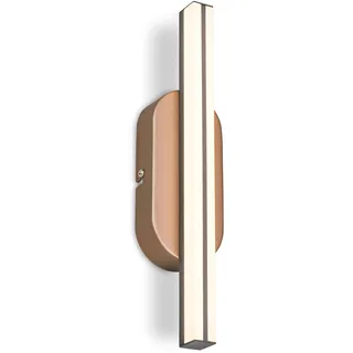 Briloner LED Wandleuchte 30 cm 7W 600lm Warmweiß Anthrazit-Bronze