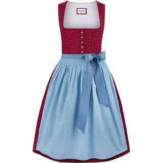 Stockerpoint Damen Julina Midi Dirndl, Bordeaux, 46