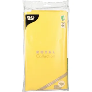 Tischdecke, Tissue ROYAL Collection 120 cm x 180 cm gelb