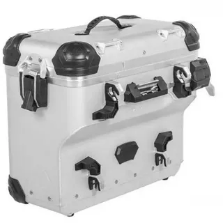 Touratech Zega Evo X And-s 38/38l Stainless Steel Ktm 1050 Adv/1090 Adv/1290 Super Adv/1190 Adv/1190 Adv R Seitenkoffer-set - Silver / Silver - One Size