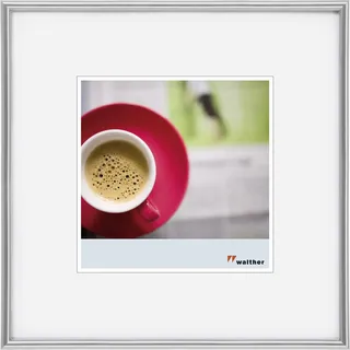 Walther Galeria 40x40 Kunststoff silber