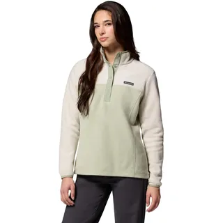 Columbia Benton Springs 1/2 Snap Fleece Safari/Dark Stone S