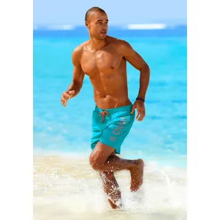 s.Oliver Badeshorts blau S (46/48) N-Gr, türkis, , 580154-S N-Gr