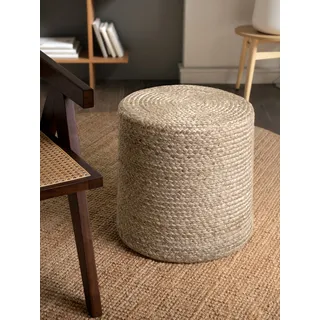 HANSE HOME Pouf »Jutta, Jute« 1 Stk. tlg., beige