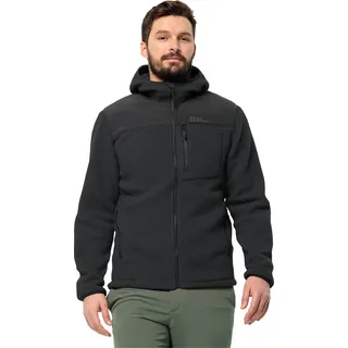 Jack Wolfskin Kammweg Pile Fleecejacke Grau L
