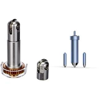 Cricut 2005105 Falzrad-Kombipack, Multicolour, One Size & 2008727 Folientransfersatz, Explore Maker Maschinen, 3 tips-fine, medium & bold