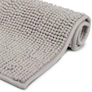 Beautissu BeauMare WR Vorleger Matte 50x80cm Hellgrau