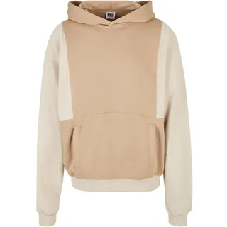 Urban Classics Cut On Kapuzenpullover - Union Beige / Soft Sea Graass - S