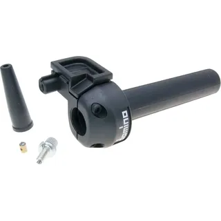 Gasgriff Domino Kurzhub schwarz 3,6 °/74 mm Ø 22 mm für Moped Roller Quad ATV