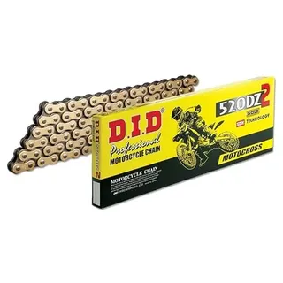 DID 520dz2 Kette Gold/Schwarz 106 Links