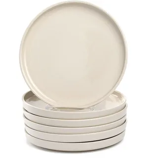 LEONARDO Speiseteller ROMA 22 cm beige 6er Set