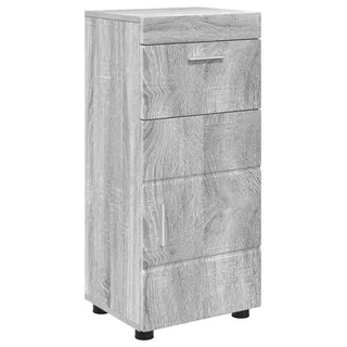 Badezimmerschrank-Set TULUM Graues Sonoma 37 x 31,5 x 82 cm - Grau