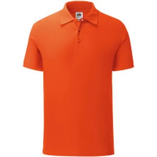 Fruit of the Loom - "Iconic" Poloshirt für Herren BC4758 (S) (Flame)