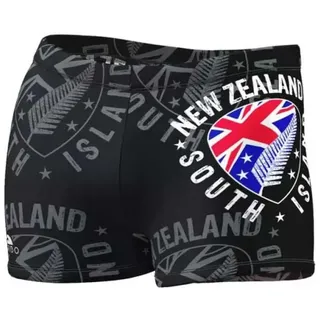 Turbo New Zealand Shield Badehose Boxer - Black - 3XL