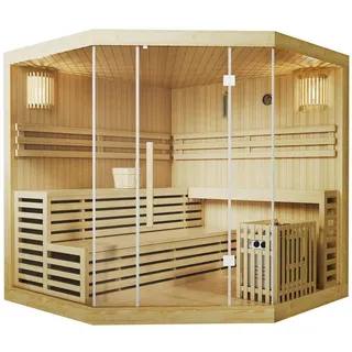 Artsauna Espoo 200 Premium inkl. 8 kW Ofen + int. Steuerung