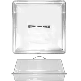 H&H Dolci, Polycarbonat, transparent, Quadratisch, 40 x 40 x 18 cm