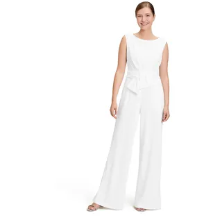 Vera Mont Damen, Jumpsuit mit weitem Bein", 36, Rohweiß