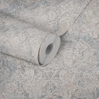 A.S. Création Vliestapete Barock Vintage beige blau FSC®