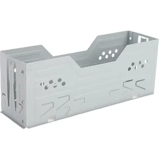 Brrnoo Universal Design Car Stereo -Radio -Installationskäfig, Metall 1Din -Anpassungsrahmen für ISO 1Din, Anpassung: Universelle Passform, für die Installation Geeignet, Wenn