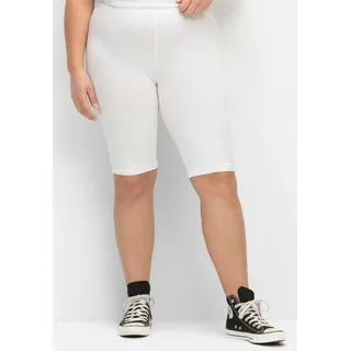 Sheego Wirkhose, weiß