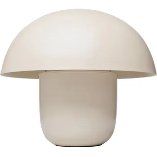 Kare Design Tischlampe Mushroom Beige, Metall, Pilzlampe, Moderne Tischleuchte, Schreibtischlampe, Büro, Wohnzimmer, Schlafzimmer, Office, keine Leuchtmittel inklusive, 27x29x29 (HxBxT)