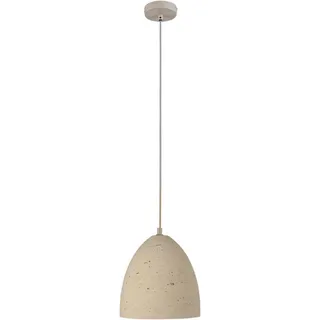 Schöner Wohnen TRAVENTA 1-flg. Ø 21 cm oval Creme/Kunststoff/Metall