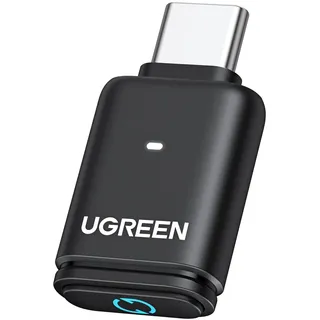 UGREEN USB C aptX 5.3 Bluetooth USB Audio für PS5/PS5 Pro/Switch Bluetooth Dongle Freisprechanruf Adapter für PC,Laptop Stick für Windows/macOS, Plug und Play (nur Audio)