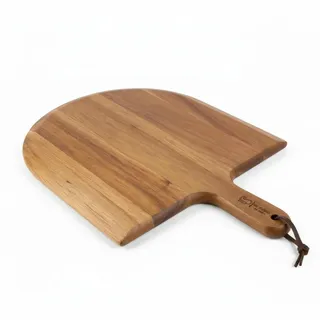 Pizzaschieber Holz 30,5 × 41,8 cm – Handgemachtes Pizzabrett & Pizzaschaufel aus Akazienholz | Servierbrett für Pizza, Flammkuchen & Brot | Les Plaisirs du Chef (Large)