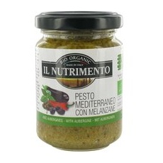 Pesto Mediterraneo - Bio Auberginenpesto von Il Nutrimento