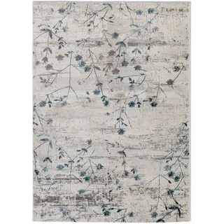 Astra Wohnzimmer Kurzflorteppich ANTEA Graublau 160 x 230 cm) - Grau