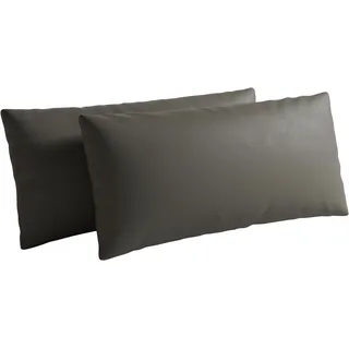 sit&more Sofakissen "Vanity Leder", anthrazit