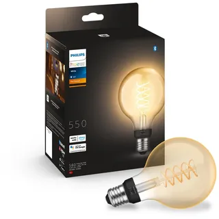 Philips Hue White Filament E27 Globe G93 550lm