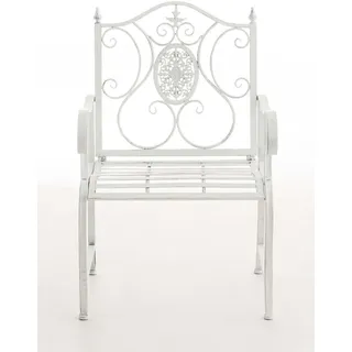 CLP Gartenstuhl 62 x 53 x 94 cm antik-weiß
