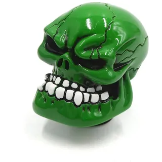 sourcing map universal Totenkopf-Stil Auto manuell Schalthebel Schaltknauf Hebelschalter grün DE de